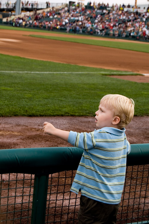 Out, ump?  Ivan begs to differ.