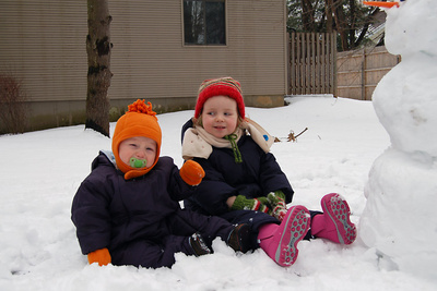 Ivan worries about the snow while Veronika worries that he'll mess up her snow day