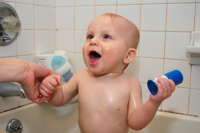 Post-bath exhilaration