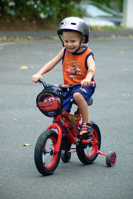 En route to wild-eyed speed demon