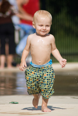 And he just kept on running