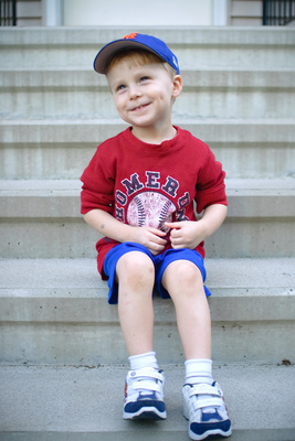 Look at that boy and tell me you don't want to pick him up and put him in your pocket
