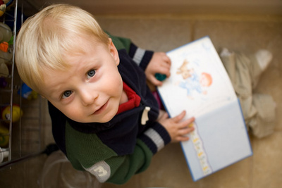 Potty training begins with a good book