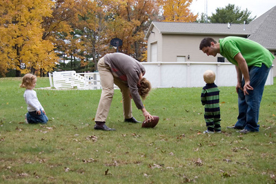 And so began the tradition of the annual Souzek Touch Football Classic