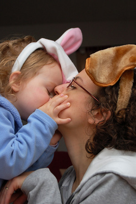 Bunny kiss