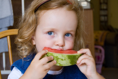 This family can put away some watermelon