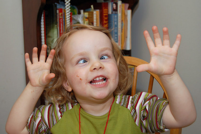 Guess what new trick Noni learned?