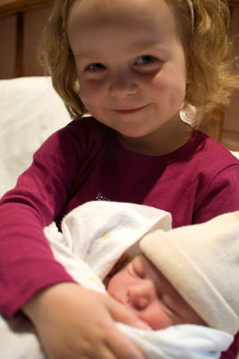 The proudest big sister this world has ever known