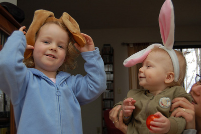 Easter bunnies