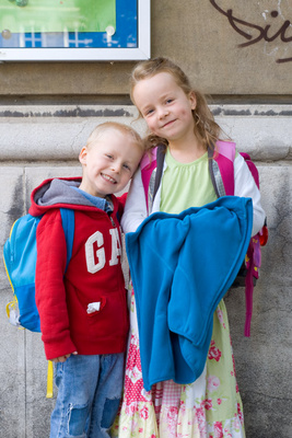 First day of school in Vienna!