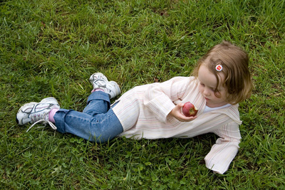 In repose