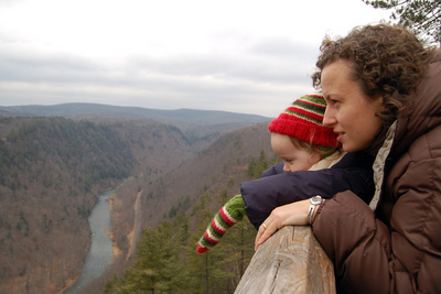 Looking out over the Grand Canyon (um, of Pennsylvania)