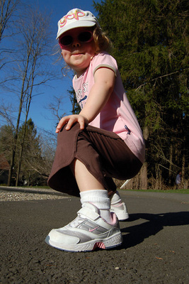 Rockin' the new Nikes