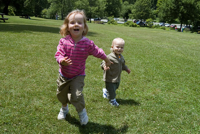 There's no playground like a wide open field