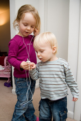 iPod training in progress