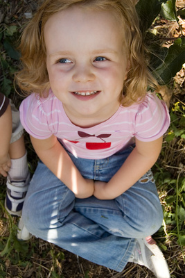 Sitting 'criss cross applesauce'