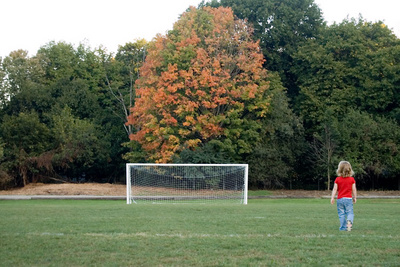 Just another fall day at the pitch