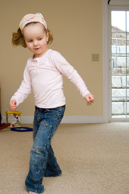 Zagging in a game of living room soccer
